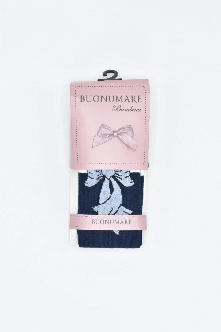 Dres cu fundita bleumarin