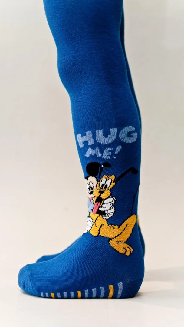 Dres albastru cu mickey mouse si goofy pentru bebelusi cu varste intre 6-24 luni